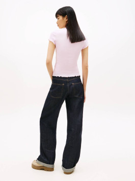 náhled Tommy Jeans dámské růžové tričko