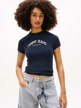 náhled Tommy Jeans dámské tmavě modré tričko