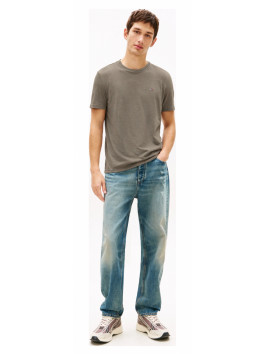 náhled Tommy Jeans pánské šedé triko