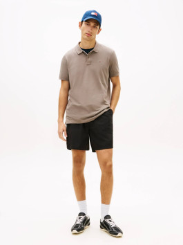 náhled Tommy Jeans pánské béžové polo tričko