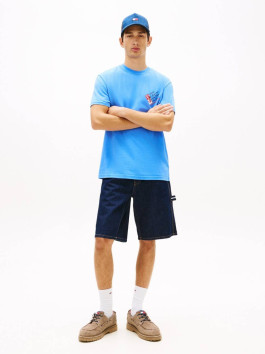 náhled Tommy Jeans pánské modré tričko