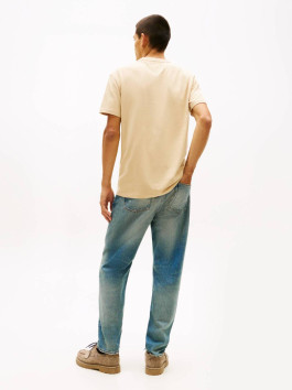 náhled Tommy Jeans pánské béžové tričko