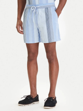 náhled Tommy Jeans pánské modré pruhované šortky