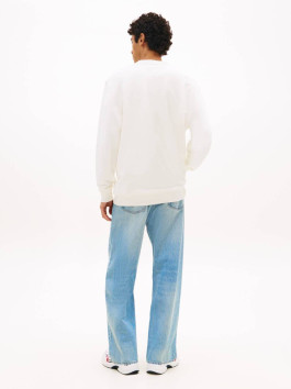 náhled Tommy Jeans pánská bílá mikina
