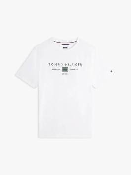 náhled Tommy Hilfiger pánské bílé tričko