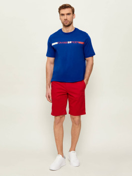 náhled Tommy Hilfiger pánské modré tričko