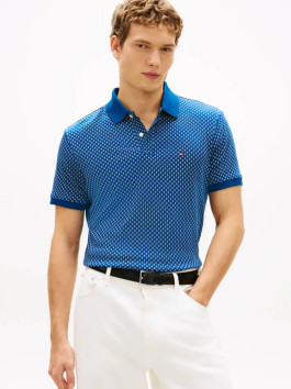 náhled Tommy Hilfiger pánské modré  polo tričko
