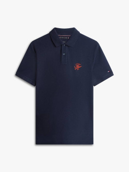 náhled Tommy Hilfiger pánské modré polo tričko