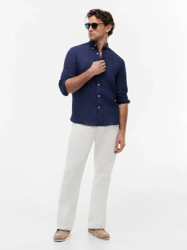 náhled Tommy Hilfiger pánská modrá košile