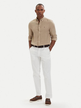 náhled Tommy Hilfiger pánská béžová košile