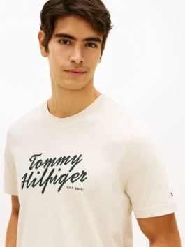 náhled Tommy Hilfiger pánské béžové tričko