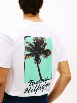 náhled Tommy Hilfiger pánské bílé tričko 