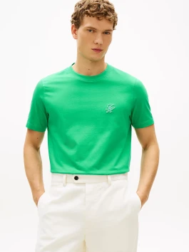 náhled Tommy Hilfiger pánské zelené tričko