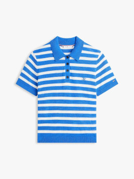 náhled Tommy Hilfiger dámský modrý pruhovaný  svetřík