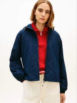 náhled Tommy Hilfiger dámská tmavě modrá větrovka