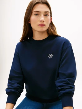náhled Tommy Hilfiger dámská tmavě modrá mikina