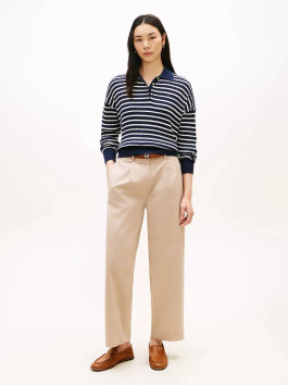 náhled Tommy Hilfiger dámské béžové kalhoty