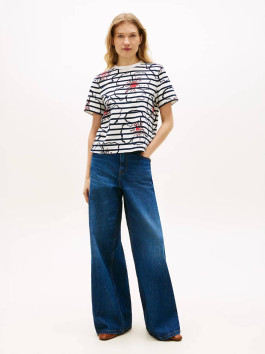 náhled Tommy Hilfiger dámské květované  tričko