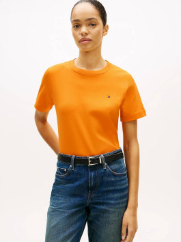 náhled Tommy Hilfiger dámské oranžové tričko