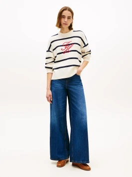 náhled Tommy Hilfiger dámský pruhovaný svetr