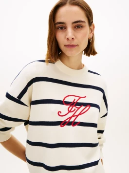 náhled Tommy Hilfiger dámský pruhovaný svetr