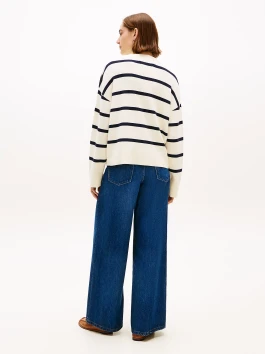 náhled Tommy Hilfiger dámský pruhovaný svetr