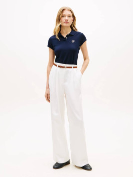 náhled Tommy Hilfiger dámské modré polo tričko