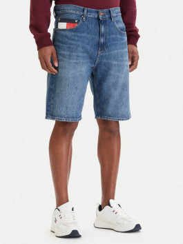 náhled Tommy Jeans pánské modré džínové kraťasy