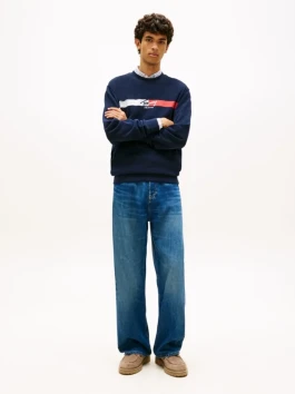náhled Tommy Jeans pánská tmavě modrá mikina
