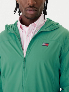 náhled Tommy Jeans pánská zelená přechodová bunda