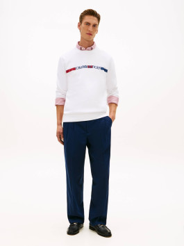 náhled Tommy Hilfiger pánská bílá mikina