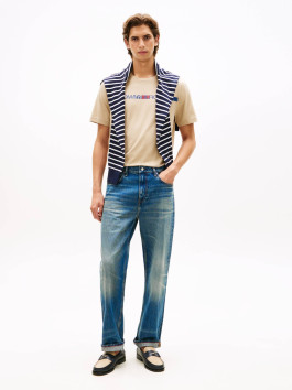 náhled Tommy Hilfiger pánské béžové tričko