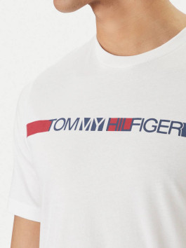 náhled Tommy Hilfiger pánské bílé tričko