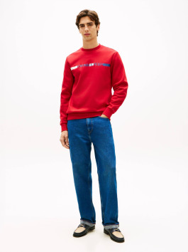 náhled Tommy Hilfiger pánská červená mikina