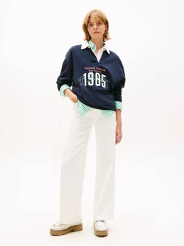 náhled Tommy Jeans dámské bílé džíny