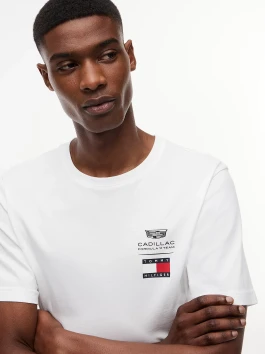 náhled Tommy Hilfiger pánské bílé tričko