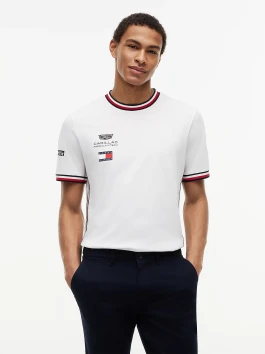 náhled Tommy Hilfiger pánské bílé tričko