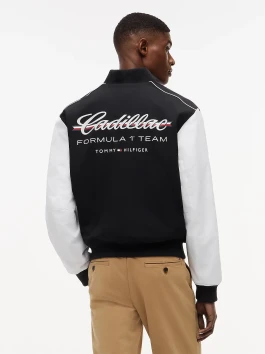 náhled Tommy Hilfiger pánský černobílý bomber