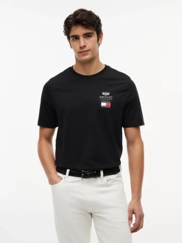 náhled Tommy Hilfiger pánské černé tričko