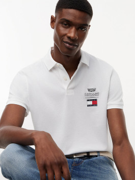 náhled Tommy Hilfiger pánské bílé polo tričko