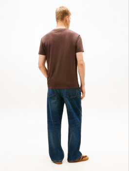 náhled Tommy Jeans pánské hnědé tričko