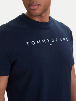 náhled Tommy Jeans pánské modré tričko