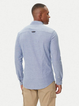 náhled Tommy Jeans pánská modrá košile