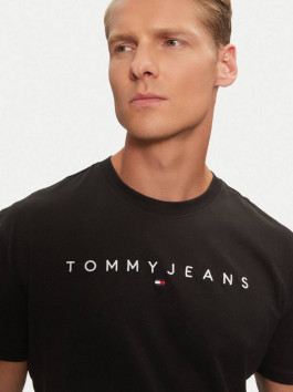náhled Tommy Jeans pánské černé tričko