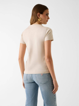 náhled Guess dámské béžové tričko