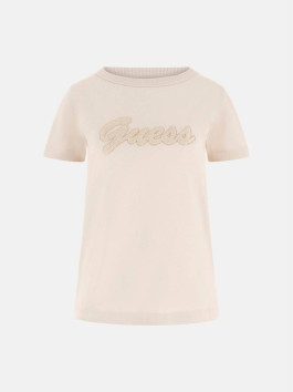 náhled Guess dámské béžové tričko