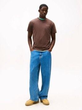 náhled Tommy Jeans pánské hnědé tričko