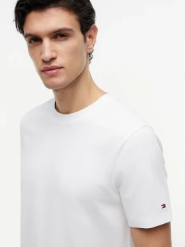 náhled Tommy Hilfiger pánské bílé tričko