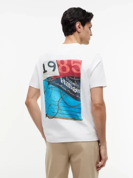 náhled Tommy Hilfiger pánské bílé tričko
