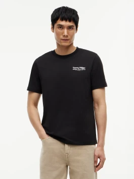 náhled Tommy Hilfiger pánské černé tričko